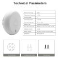 Tuya ZigBee Smart Smoke Sensor Detector Photoelectric Sensor Works With Smartlife Alexa Google Home Hub Required Smart Home.