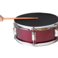 10Pcs Drum Mute Pads Kit Snare Drum Sound Off Mute Muffler EVA Quiet Practice Pad Set Percussion Replacement Parts.