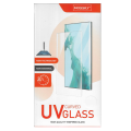 For Tecno Camon 40 Pro UV Screen Protector Glass Advanced Border Less Full Screen Coverage Tempered Glass UV Light & Glue (Brand: Mossily).