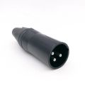 XLR connector audio microphone plug 3pin speaker connector male female color DIY mic connector. 