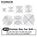 2PCS Cooling Fan Guard Metal Grill Computer Cover Fan Grill 30mm 40mm 50mm 60mm 70mm 80mm 90mm 120mm 135mm 140mm 170mm 200mm-2Pcs 60mm-Black Griils. 