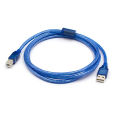USB Printer Cable 3M - Blue - High-Speed Data Transfer.