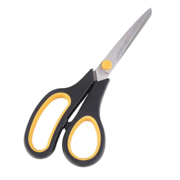 TOLSEN%20Household%20Scissors%20W/%20Stainless%20Blade%20(200mm,%208")%20Soft%20Grip%20Handle%20-%20Kings%20Trading%20-%20Image%203