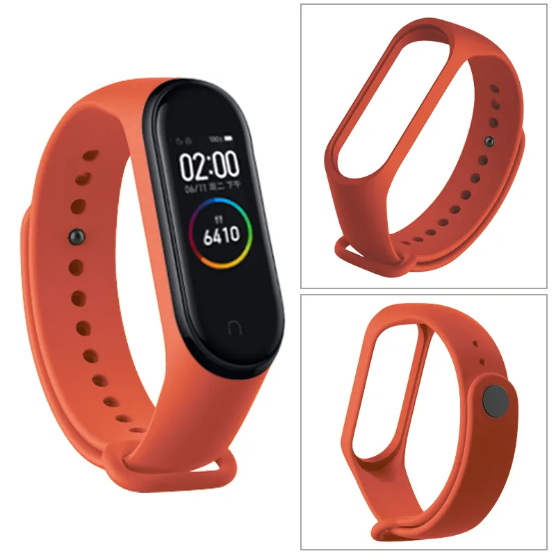 Strap For Xiaomi Mi Band nfc Silicone Wristband Bracelet