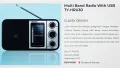Toshiba TY-HRU30 USB Multi-Band Radio. 