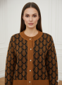 Women’s Winter Knit Cardigan Sweater. 
