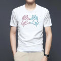 Hand Love Desing Soft & Comfortable - T-shirt For Men. 