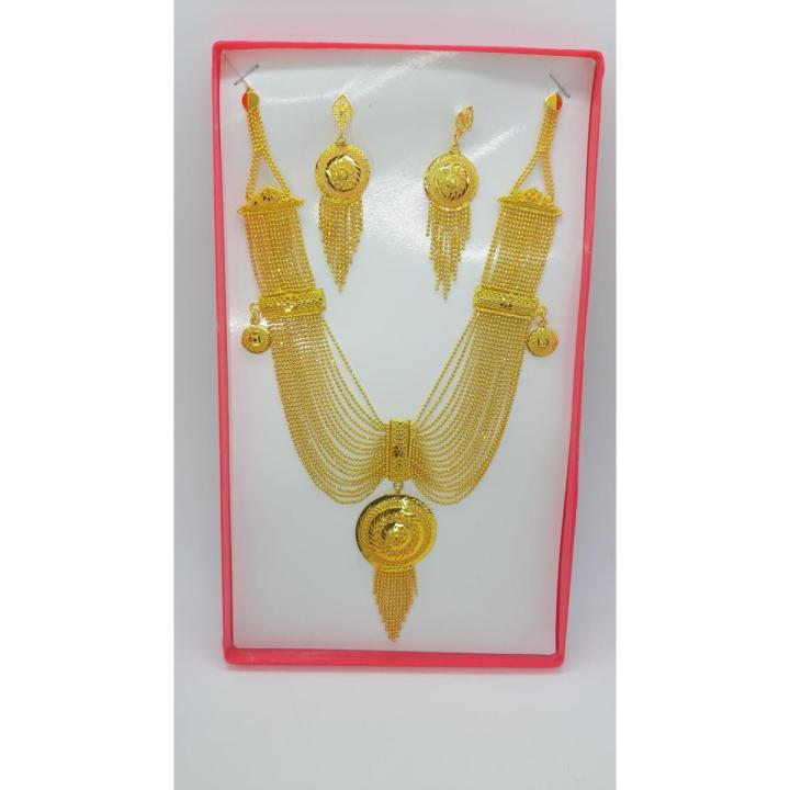 Nice Design Gold Plated Juelary Set For women