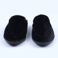 MARVEL FASHIONS NEW Fashionable Velvet Half Shoe For Men Black. 