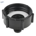 IBC Tote Tank Adapter Coarse Thread Water Tank Connector Fitting Black 20mm. 
