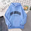 Wholesale autumn and winter sweatshirt women's velvet hooded pullover loose print large size thin fleece jacket ins tide women.