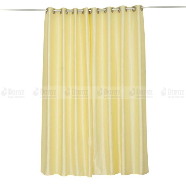 Synthetic curtain Solid Colour ( one colour ) - Blue,Red,Maroon,Cream,Chocolate - Suba international.