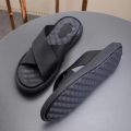 High Quality Leather Comfortable Men Slippers Leather Mens Sandals Sleeper. 