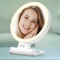 10X Magnifying Makeup Mirror with Lights and Magnification. 