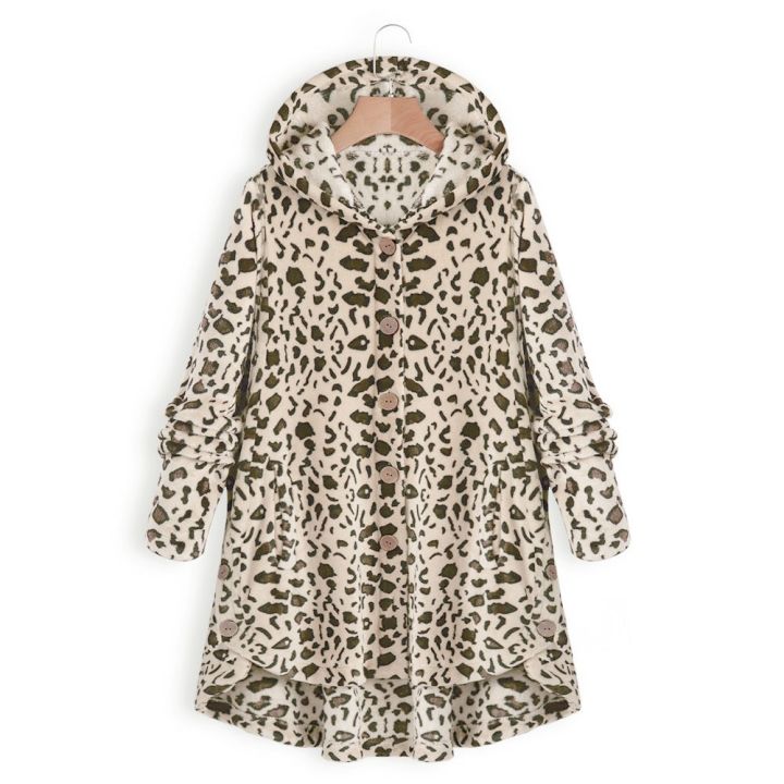 Women%20Fluffy%20Coat%20Winter%20Casual%20Loose%20Solid%20Button%20Fleece%20Hooded%20Teddy%20Bear%20Coat%20Female%20Cute%20Warm%20Soft%20Plus%20Size%20Winter%20Outwear%20-%20Image%205