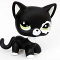 LPS CAT Rare Littlest pet shop Toys Mini Stands Short Hair Kitten Old Figures Collection Original Bobble head toys.
