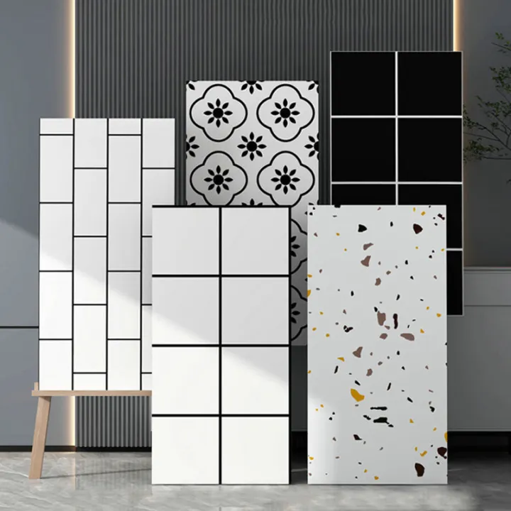 Self-adhesive%20Marble%20Imitation%20Tile%20Wall%20Stickers%20Kitchen%20Bathroom%20Background%20Wall%20Decoration%20Waterproof%20Floor%20Sticker%20Wallpaper%20-%20Image%202