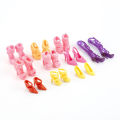 [Gifts for your Angel] Barbie Doll shoes Barbie Doll Accessories 10Pcs/Set Fashion Shoes Ornaments Shoes Accessories for Barbie Doll Best Gift Girl Toy (doll not included). 