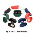 QCY HT07 ANC Only cover Premium Artificial Carrying cover Shockproof Earbuds Protective Cover Box For Buds Soft Silicone Bluetooth Headphone Cover. 