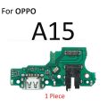 USB Charger Connector Board Dock Port Charging Jack Flex Cable Parts For OPPO A16 A16s A15 A15s A12 A1k AX7 A7 A7x A5s AX5 AX5s A3s A3.