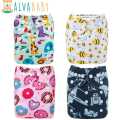 Washable Cloth Pants Baby Diaper with 3 Layer Pad -2 Pcs.