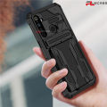 Pluscase for realme 6i/5i/5/5 s case card slot lens holder protect sleeve pin shockproof back cover.