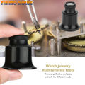 [Timmo House]1 Pcs 3X 5X 10X 15X 20X Portable Monocular Magnifying Glass Jeweler Watch Magnifier Tool Loupe Lens for Eye MagnifierJeweler Watch Repair. 