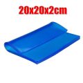 2CM Blue Motorcycle Universal Seat Cushion Gel Pad Cool Pad Shock Absorption Mat DIY Cut Cushion A. 