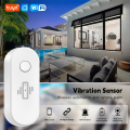Smart WiFi Vibration Sensor Alarm Wireless Vibration Detector Alert -Time Activity &amp; Shock Detection White. 