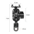 TELESIN Action Camera Motorcycle Rear-view Mirror Mounting Bracket 360° Rotation Quick Release Buckle Mount Replacement for GoPro Hero 9/8/7/6/5 Sports Cameras.