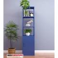 Modern MDF Home Office Bookcase Display Stan  librero Storage Book Shelf With Single Doors by Nice Furniture. 