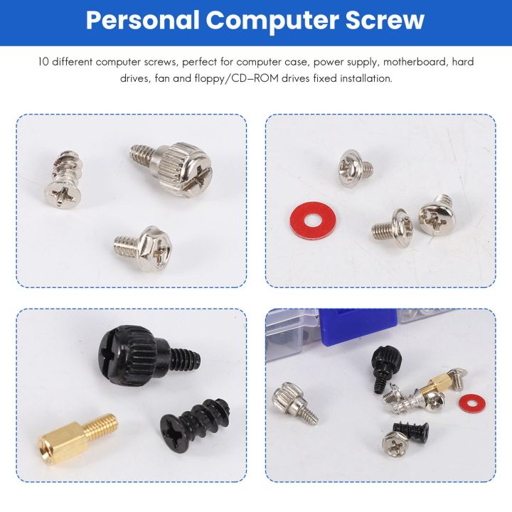 360PCS%20Personal%20Computer%20Screw,Pc%20Case%20Screws,Motheoard%20Standoffs%20-%20Image%206