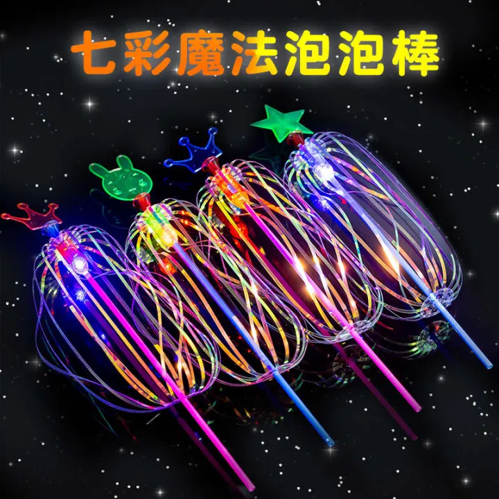 Versatile%20Twist%20Music%20Ribbon%20Bubble%20Flower%20Magic%20Sparkling%20Glowing%20Stick%20-%20Image%202