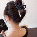 Frosted Wave Clip Large Maillard Hair Clip Women's 2024 New Style Shark Clip Hair Accessories for the Back of the Head.