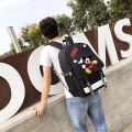 Disney Mickey Mouse Backpack for Teenage School Bag Boy Girl Cartoon Printing Bagpack Back To School Bookbag Laptop Usb Men Bags. 