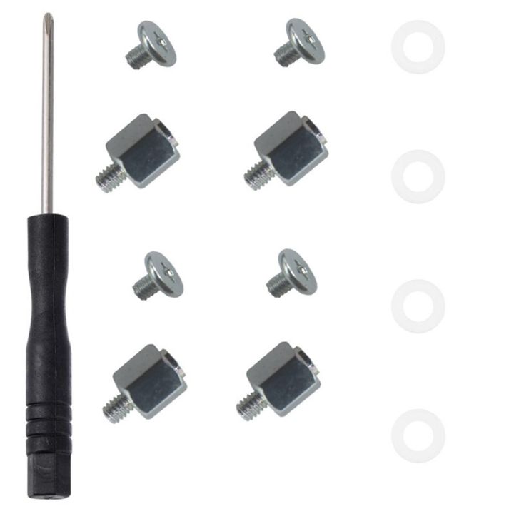 1Set M.2 SSD Screw Kit NGFF NVME SSD Standoff Mounting M.2 NGFF/NVMe Screw Set Computer Hard Drive Screw for A- M.2 SSD
