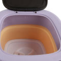 6L Mini Portable Bucket Washer Foldable Automatic Mini Clothes Washer with Soft Spin Dry 100-240V for Home Drom Baby Pet Clothes. 