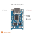 TP4056 Type-c USB 5V 1A 18650 Lithium Battery Charger Module - Dual Protection Functions - Convenient Charging Solution with Safety. 