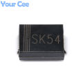 100 PCS SMC DO 214AB SMD Schottky Diode SS510 SS310 SS56 SS54 SS36 SS34 SK54.
