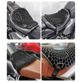 2X Silicone Motorcycle Seat Cover Air Seat Cushion Breathable Pressure Relief Protector. 