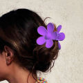 Large Flower Claw Clips 2.8 Inch Matte Big Hair Claw Clips for Women Non Slip Strong Hold Hair Accessories Cologo. 
