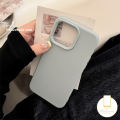 Luxury Shock-absorbing Skin Feel Shockproof Phone Case Compatible for IPhone 16 11 15 12 14 13 Pro Max 16E 15 14 16 Plus 16 15 Pro Simple Solid Color Liquid Silicone Soft Cover. 
