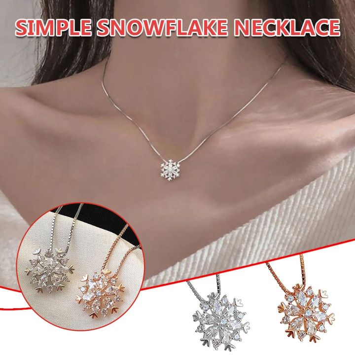 Trendy%20Korean%20Style%20Snowflake%20Flower%20Pendant%20Necklaces%20for%20Girls%20Simple%20Stylish/%20Ladies%20Chain%20Choker%20Jewelry%20Necklace%20for%20Women%20New%20Collection%20-%20Image%208