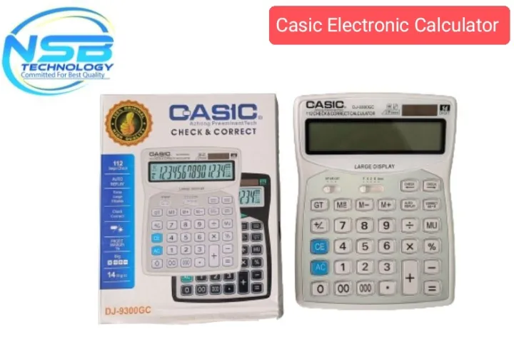 Casic%20Professional%2014%20Digits%20Basic%20Calculator%20Model%20-%209300GC%20White%20-%20Image%202