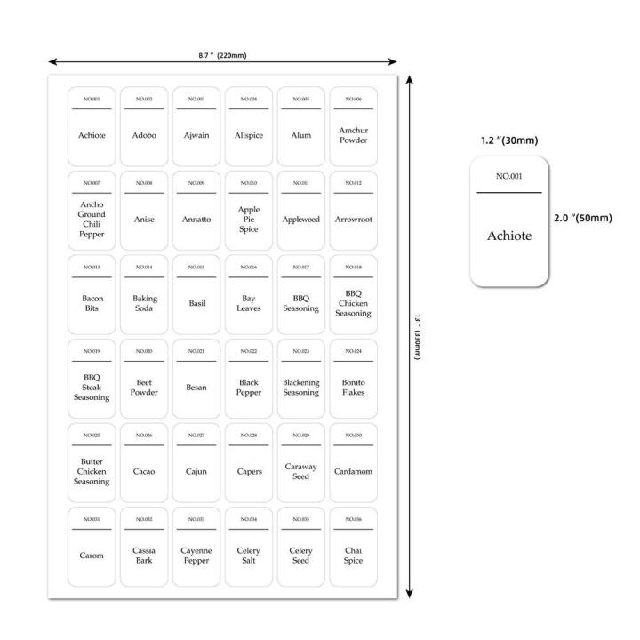 216%20Spice%20Jar%20Labels%20Preprinted%20Waterproof%20Letter%20Kitchen%20Jars%20Stickers%20For%20Cans%20Self-Adhesive%20Labels%20Spice%20Storage%20Jar%20Label%20Kitchen%20Labels%20-%20Image%205