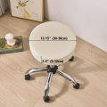 Round Tool Cover Waterproof PU Leather Dustproof Seat Cover Bar Stool Chair Cover Home Restaurant Chair Furniture Protector. 