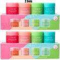 Korean Skin Care 8g Korean Laneige Lip Sleeping Mask 4PCS Mini Set Scented Nutritious Moisturizing Lip Care New. 