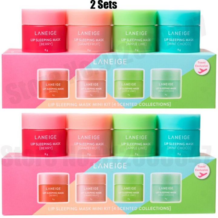 Korean%20Skin%20Care%208g%20Korean%20Laneige%20Lip%20Sleeping%20Mask%204PCS%20Mini%20Set%20Scented%20Nutritious%20Moisturizing%20Lip%20Care%20New%20-%20Image%209