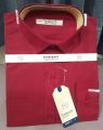 PREMIUM Quality Meroon Color 100% Cotton Fabrics Full Sleeve Casual Shirt, Formal Shirt, Solid color for Men. 