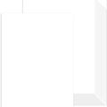 100 Sheets White Cardstock 8.5 x 11 Certificate Paper, 80 grams Goefun White Card Stock Printer Paper for Invitations, Menus, Wedding, DIY Cards. 